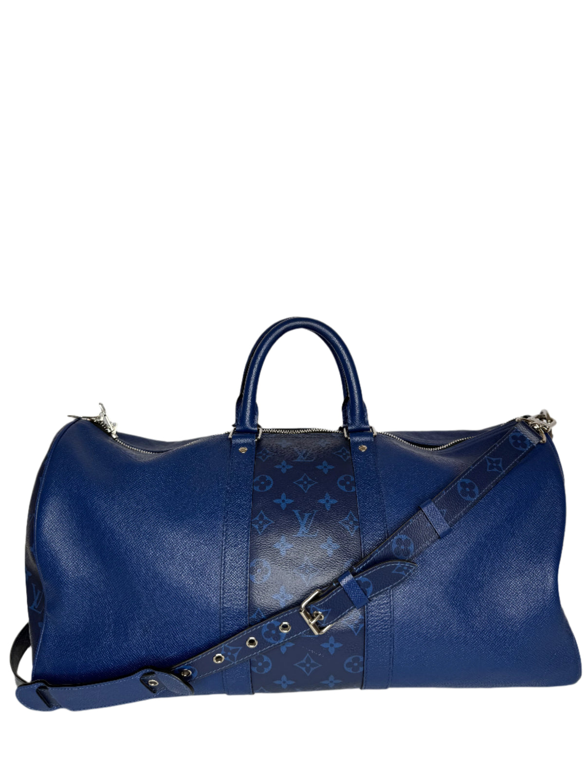 Louis Vuitton Keepall Bandoulière 50 Cobalt Taigarama