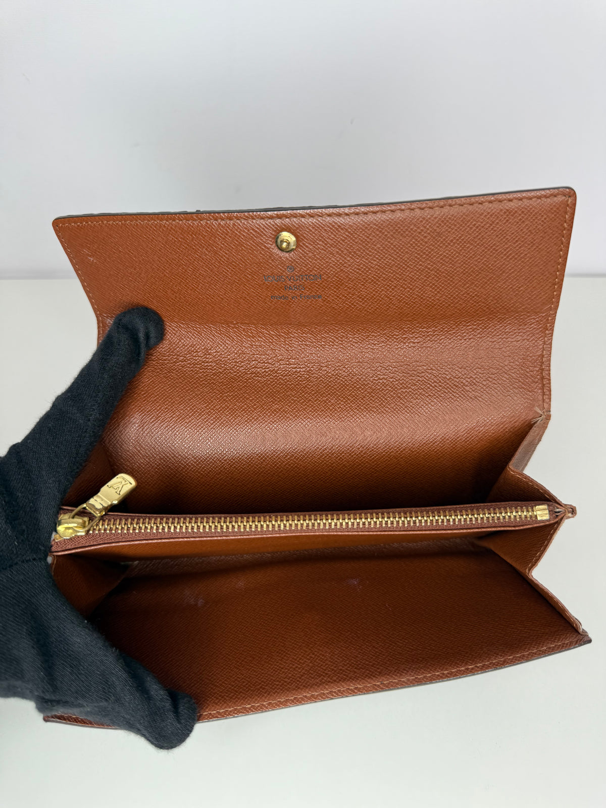 Louis Vuitton Sarah Wallet Monogram Canvas