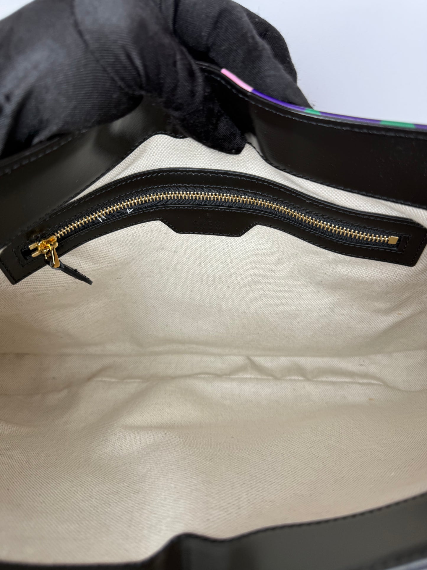 Gucci Jackie 1961 Centum Geometric Limited Edition Black Hobo Bag