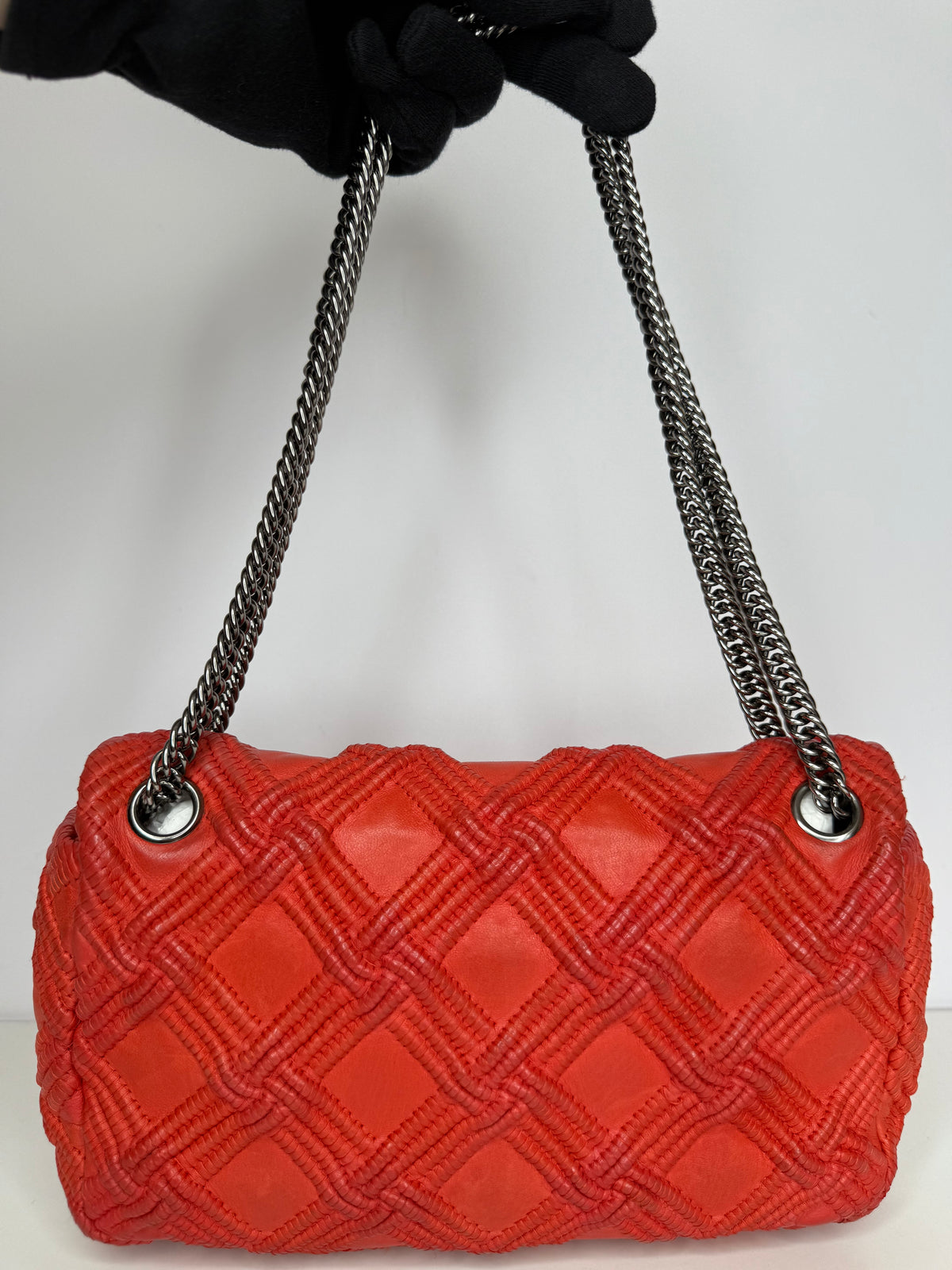 Chanel Walk Of Fame Coral Flap Bag
