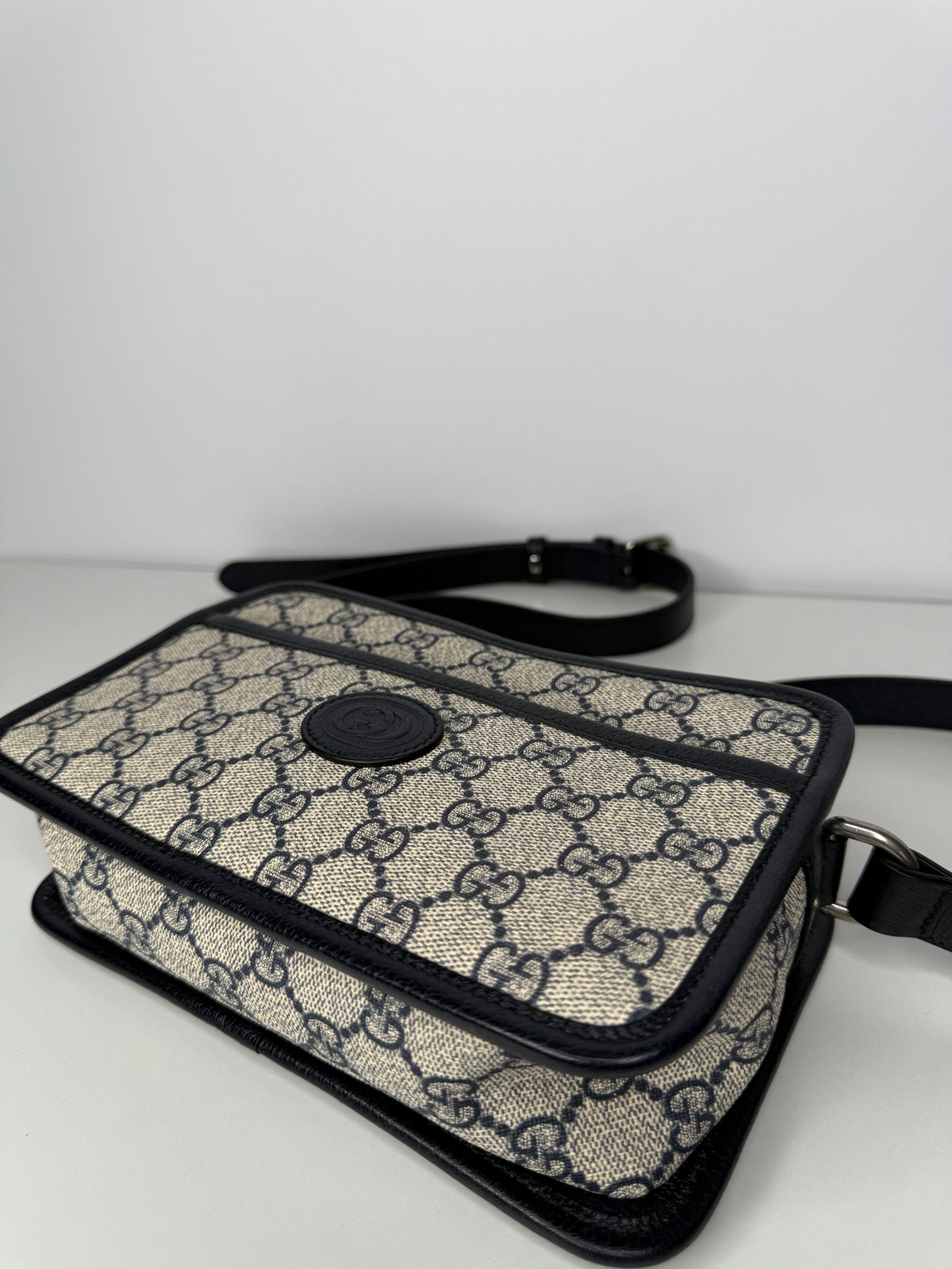 Gucci GG Supreme Mini Retro Crossbody Bag