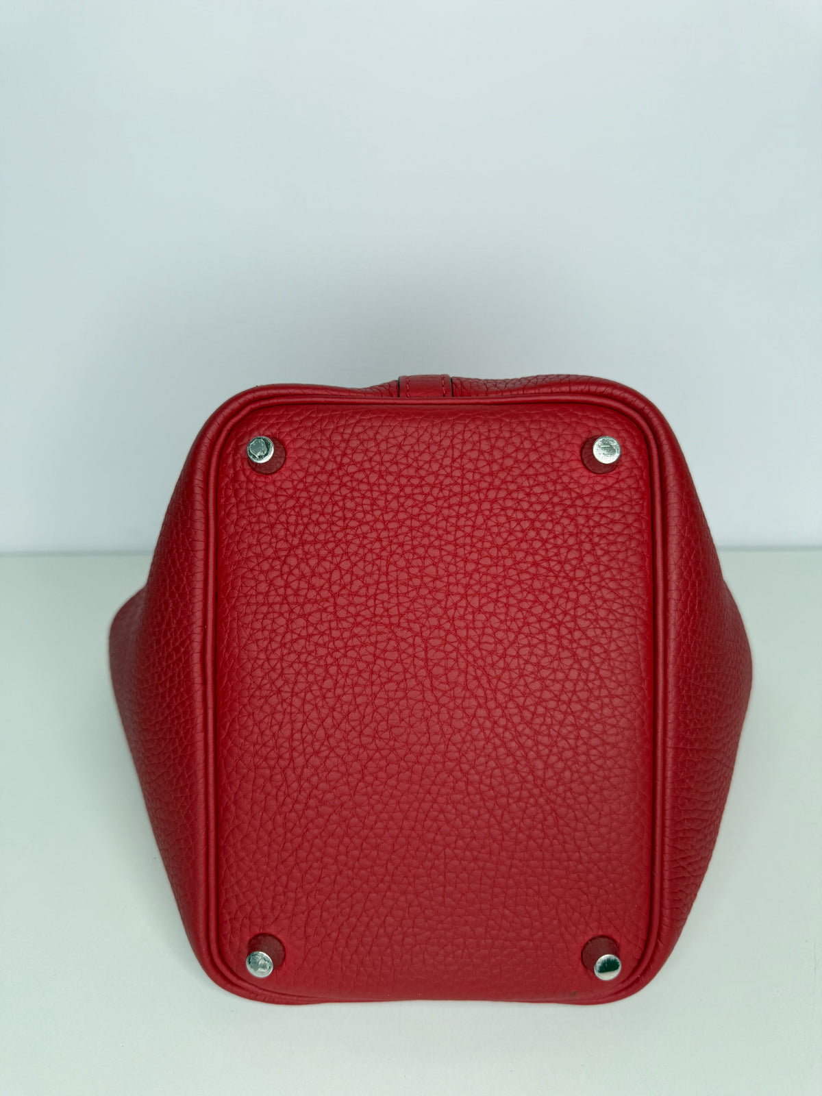 Hermès Picotin 18 Rouge Grenat Togo Leather