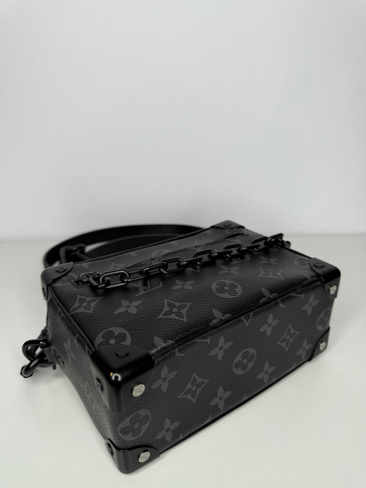 Louis Vuitton Mini Soft Trunk Monogram Eclipse Canvas