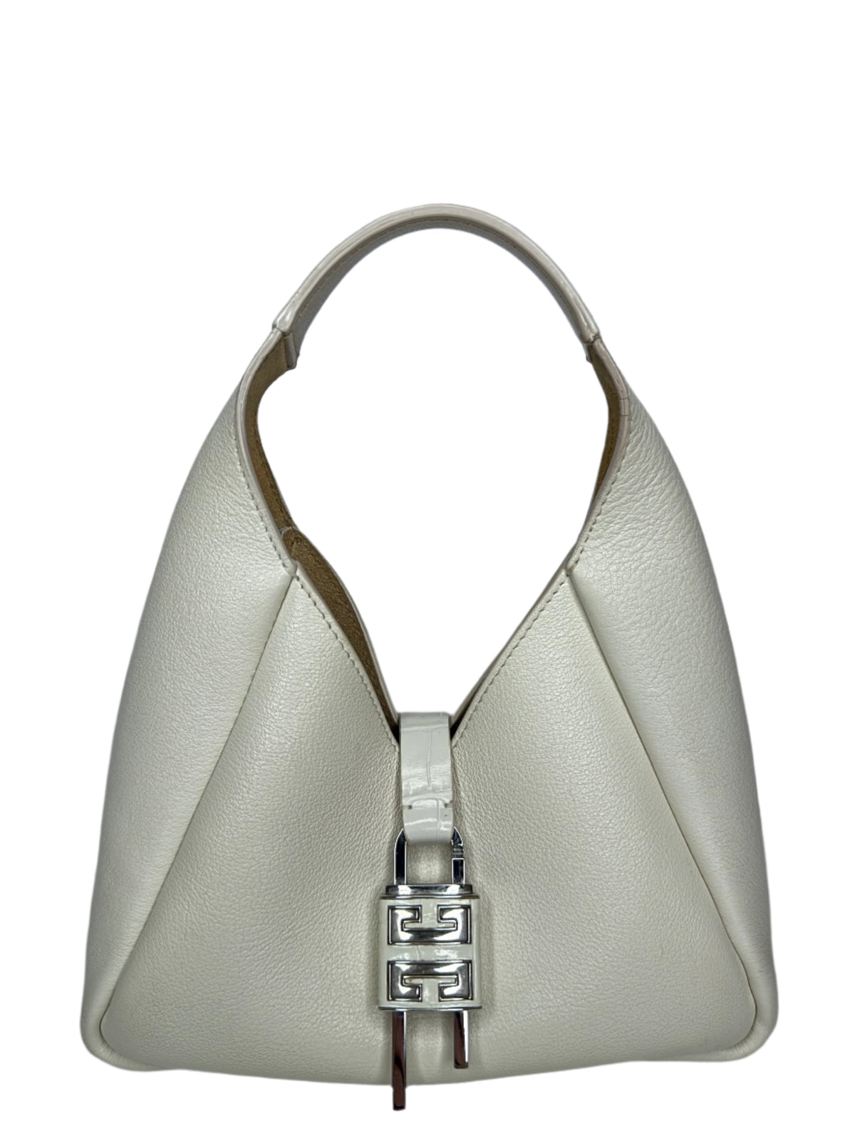 Givenchy Mini G-Hobo Ivory Calf Leather