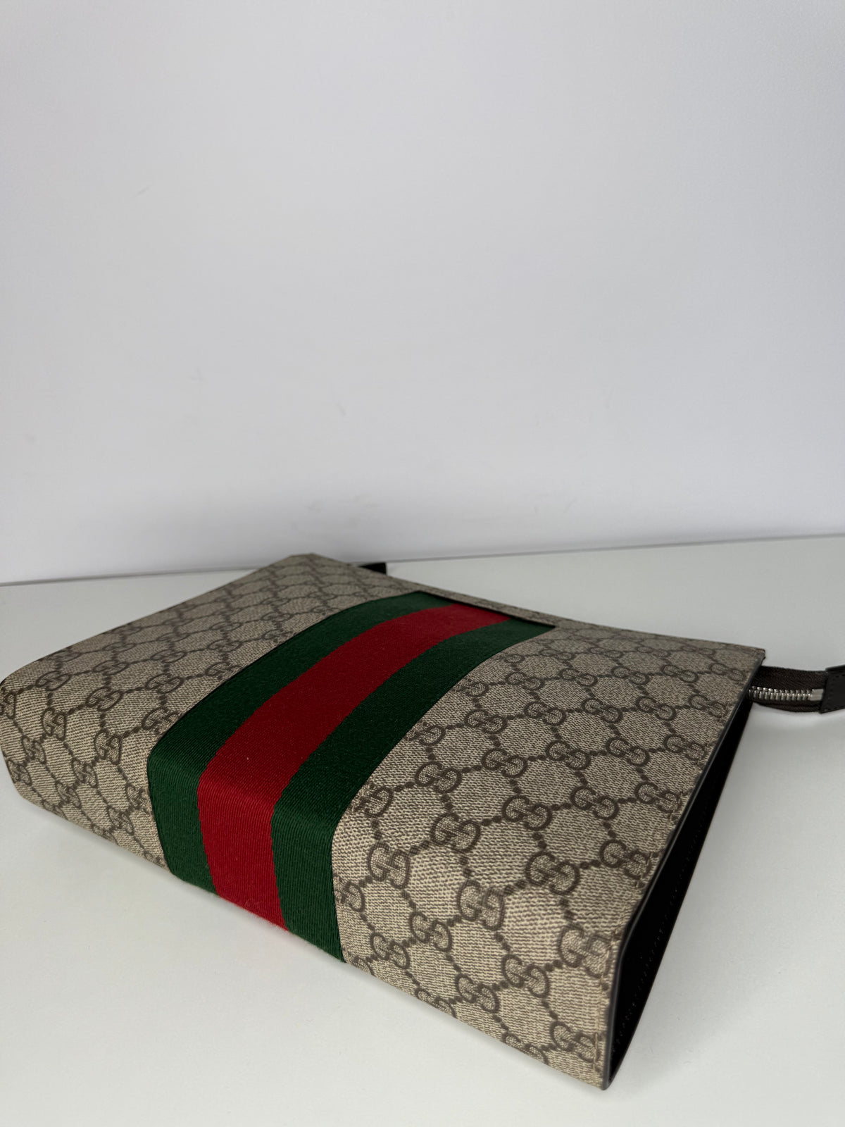 Gucci GG Supreme Canvas Ophidia Web Pouch