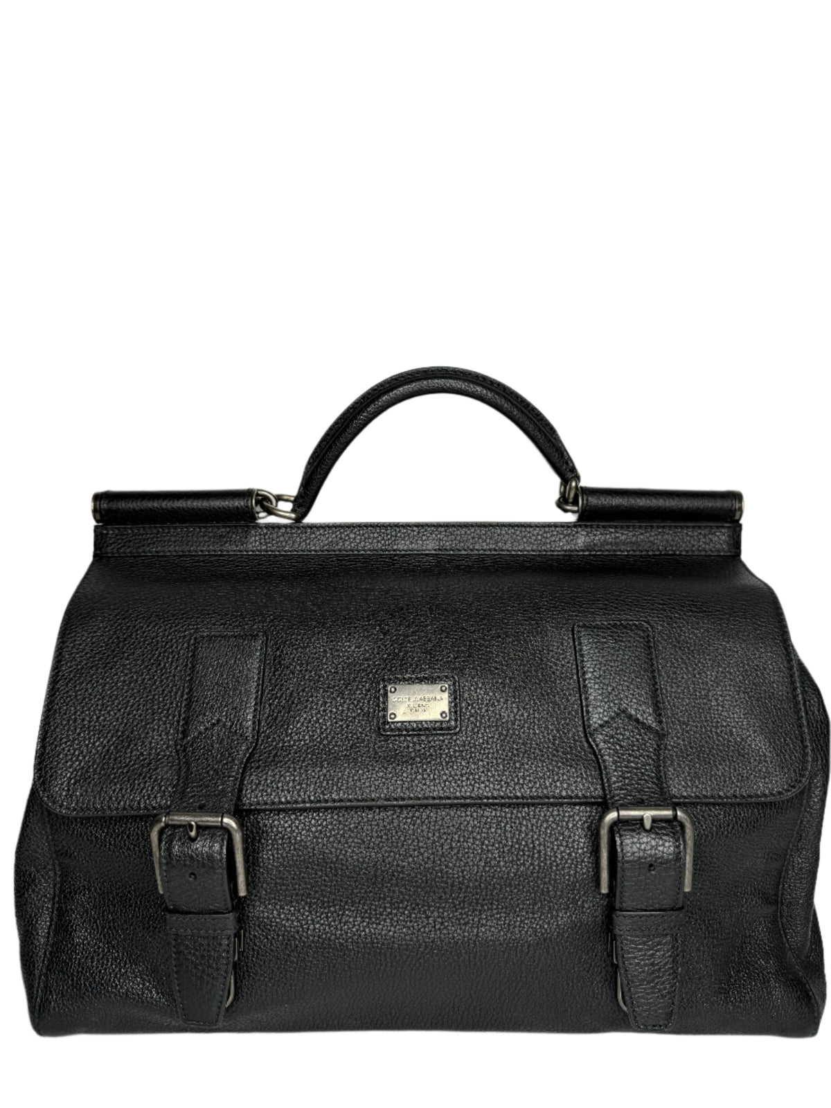 Dolce Gabbana Dauphine Miss Sicily Weekender Black