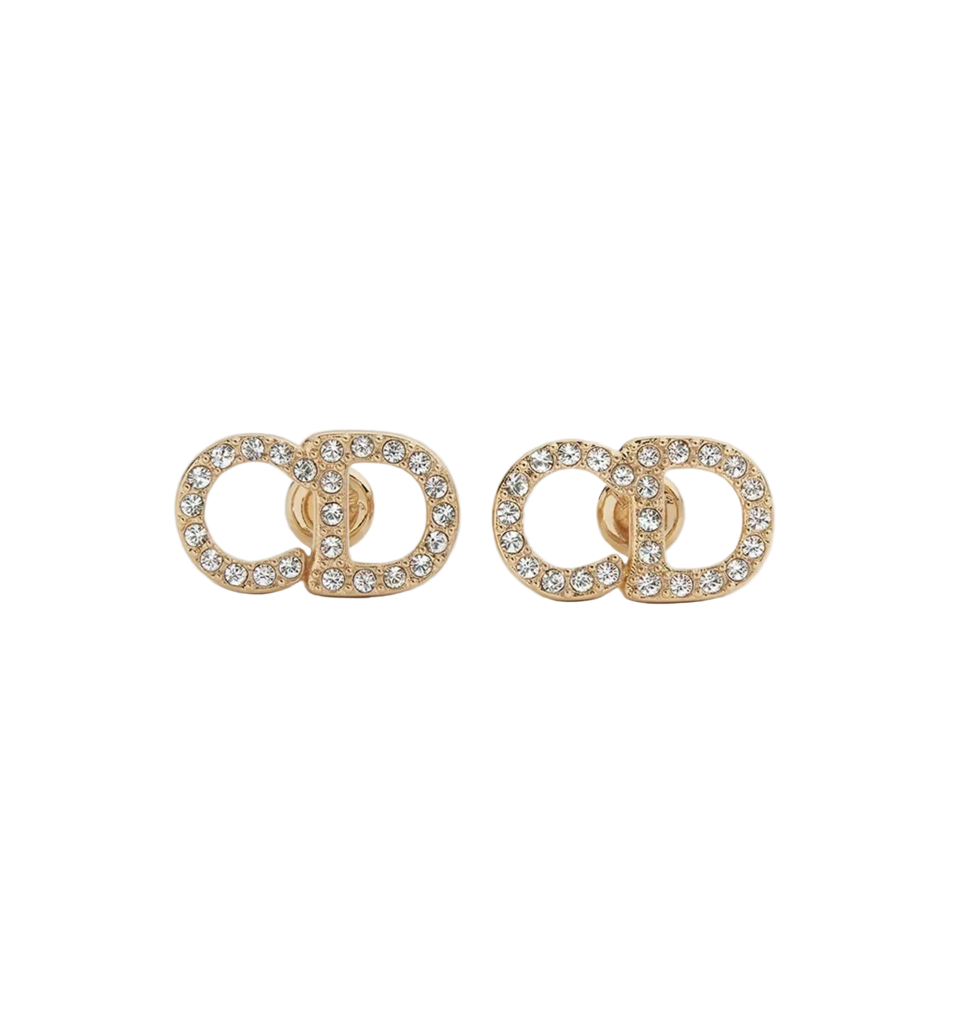 Christian Dior Petit CD Stud Earrings