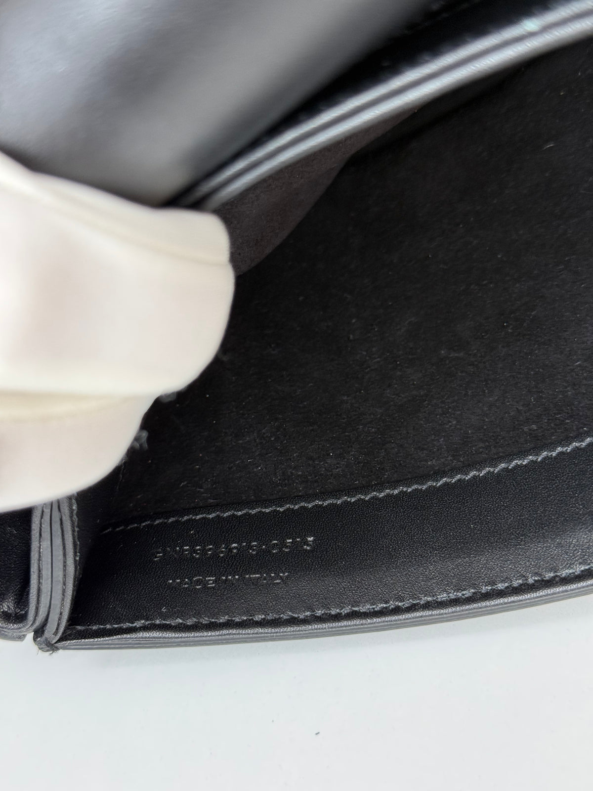 Saint Laurent Black Medium Smooth Calfskin Université Bag