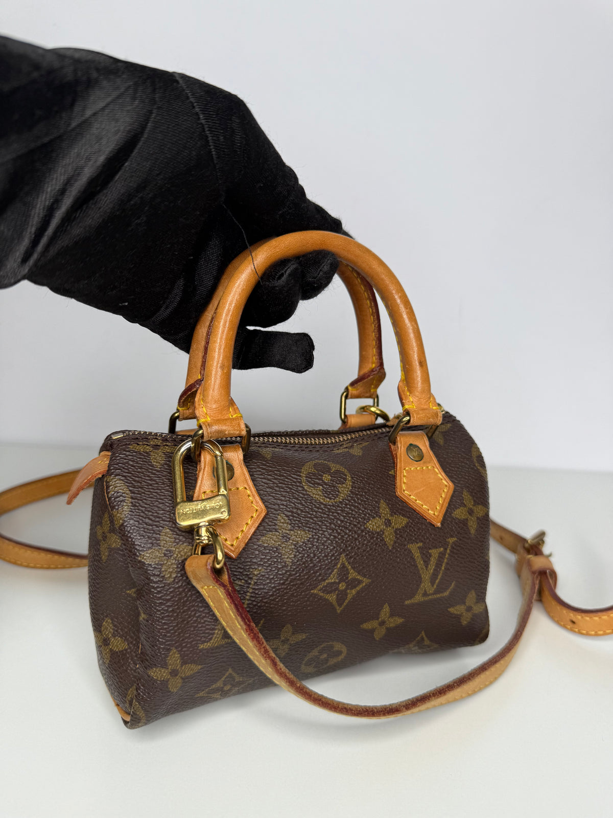 Louis Vuitton Vintage Nano Speedy Monogram Canvas