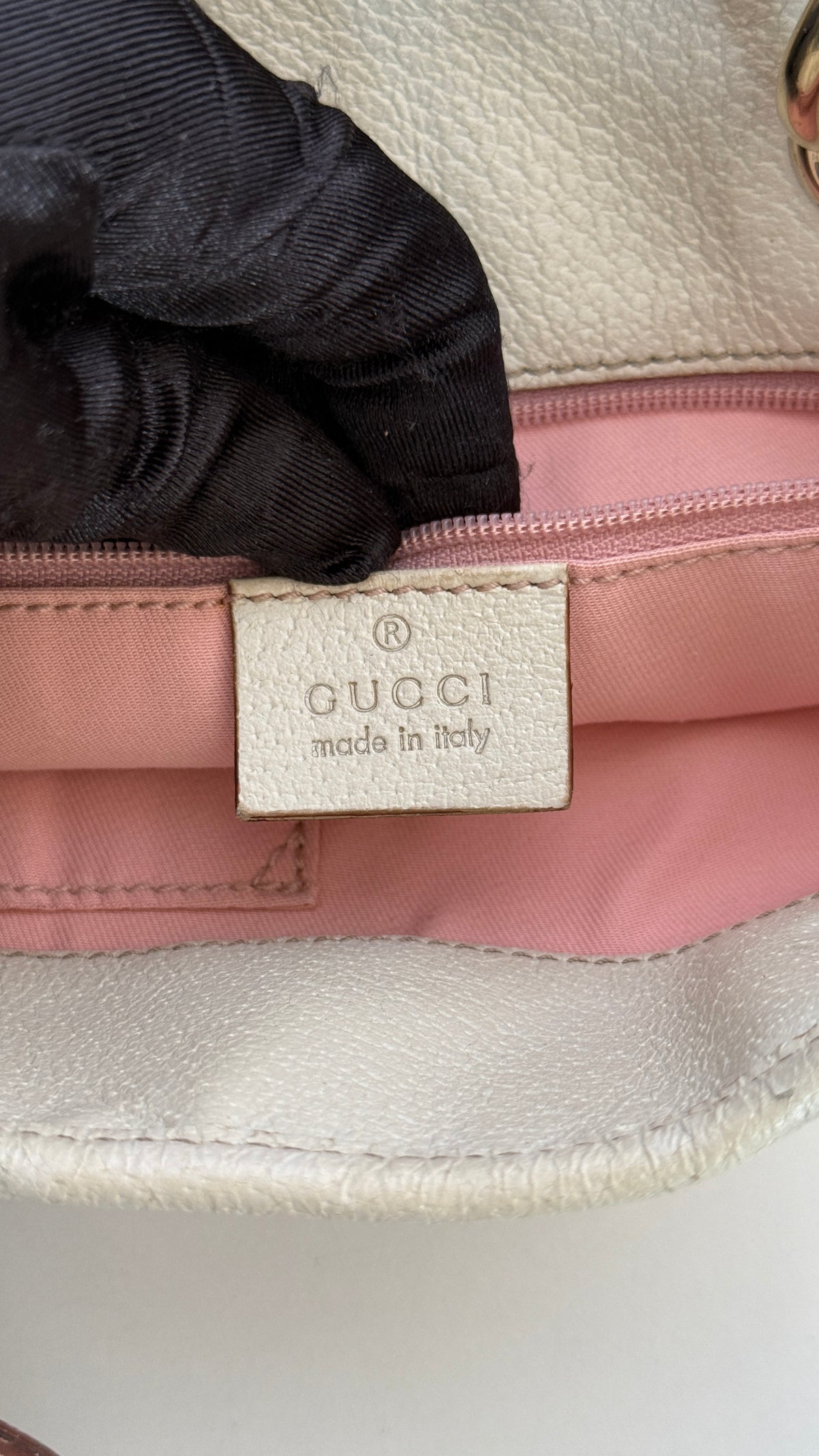 Gucci Light Pink GG Canvas Small Eclipse Tote