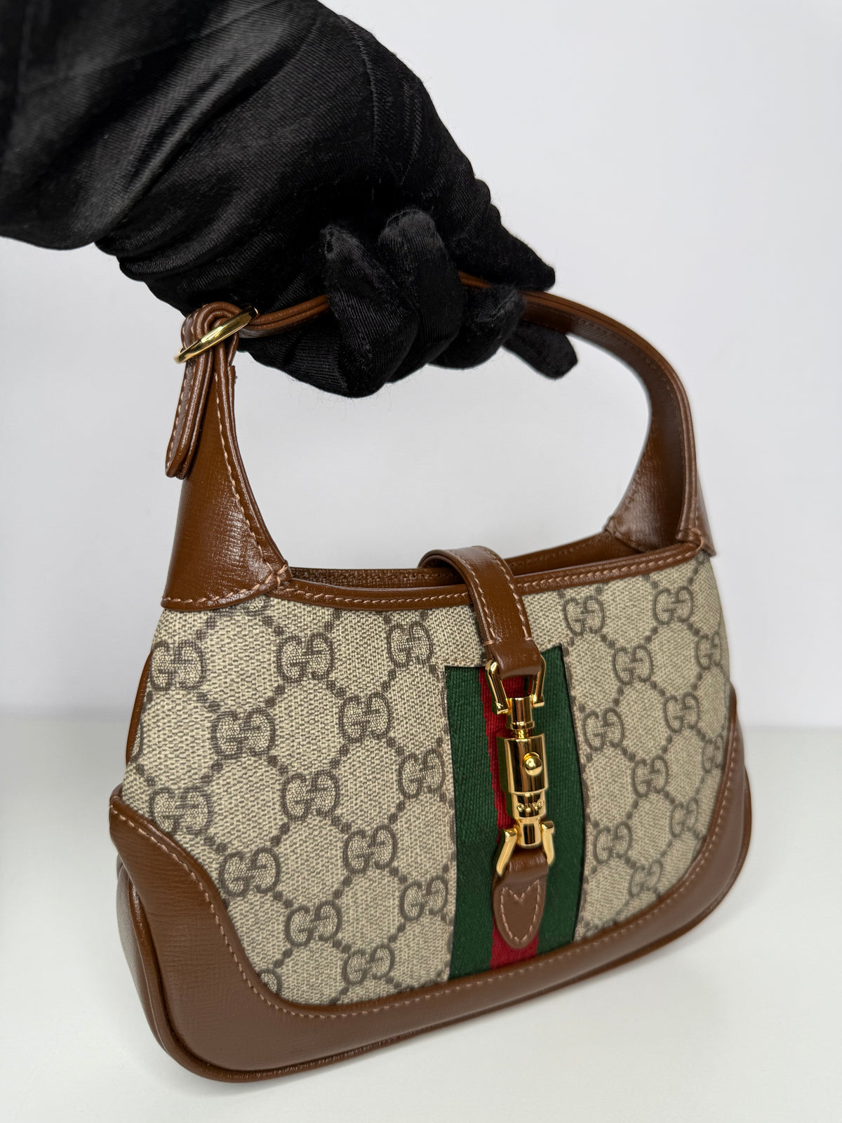 Gucci Mini Jackie GG 1961 Supreme Canvas