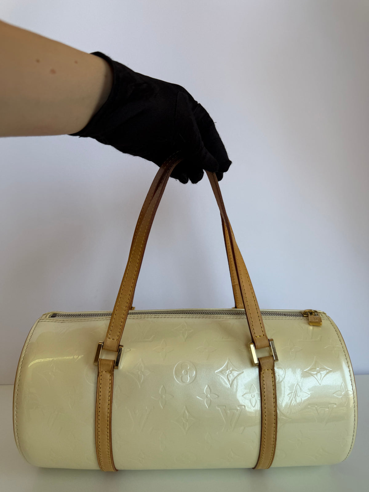 Louis Vuitton Perle Monogram Vernis Bedford Bag