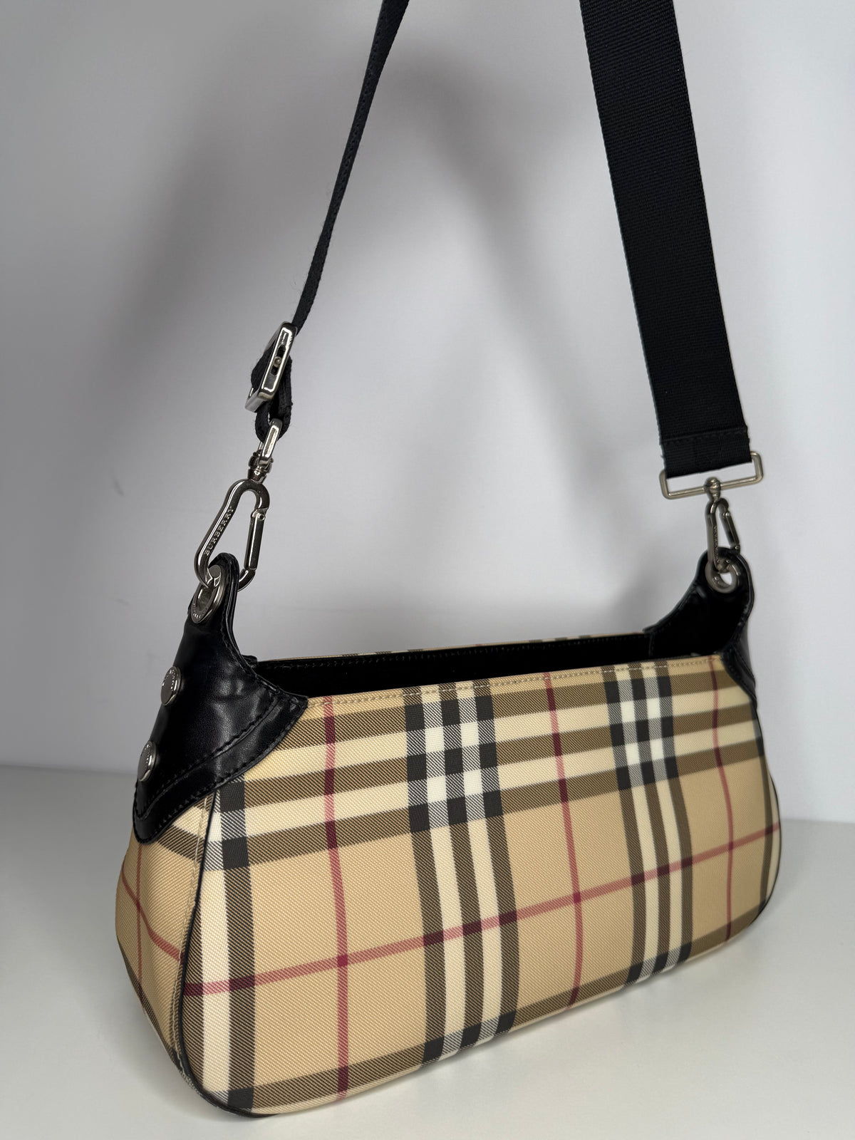 Burberry Nova Check with Detachable Shoulder Strap