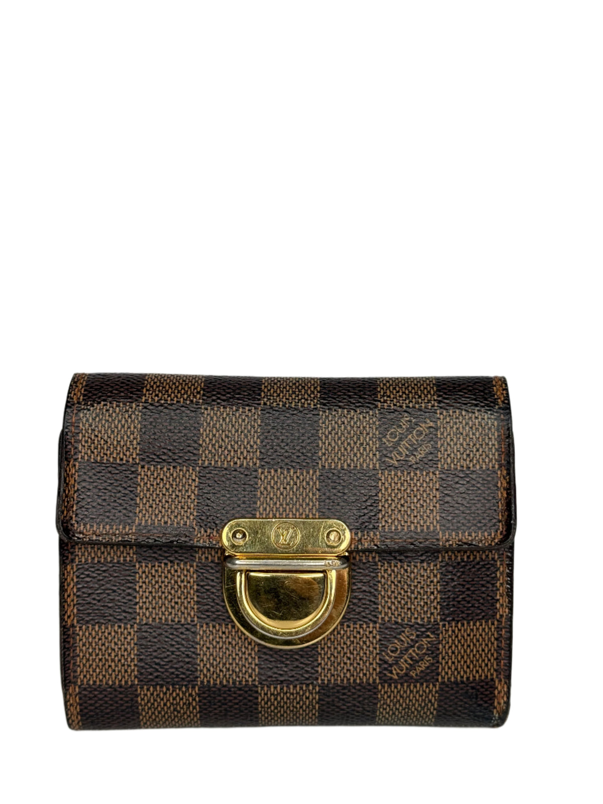 Louis Vuitton Koala Wallet Damier Ebene Canvas