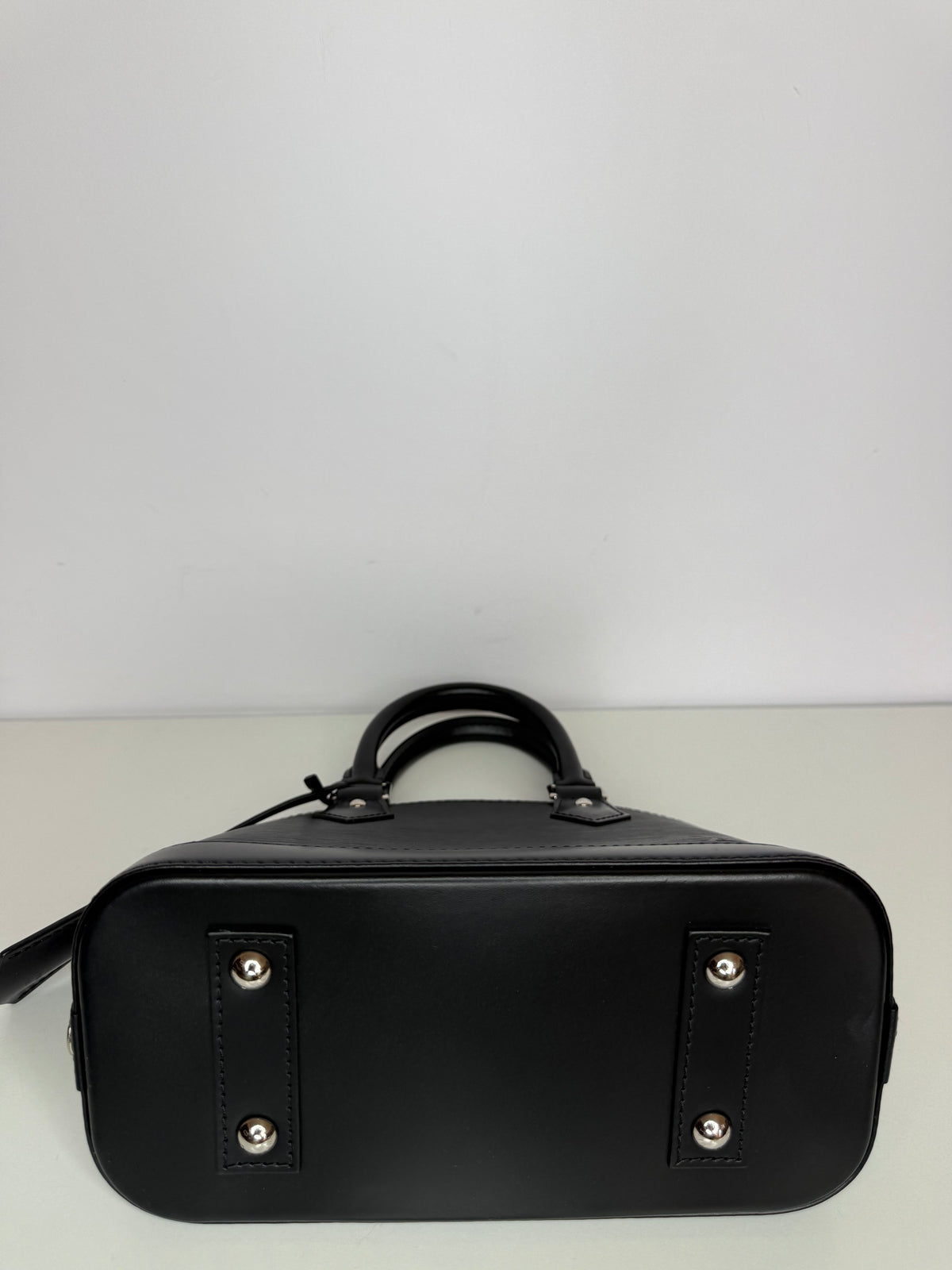 Louis Vuitton Alma BB Black Epi Leather
