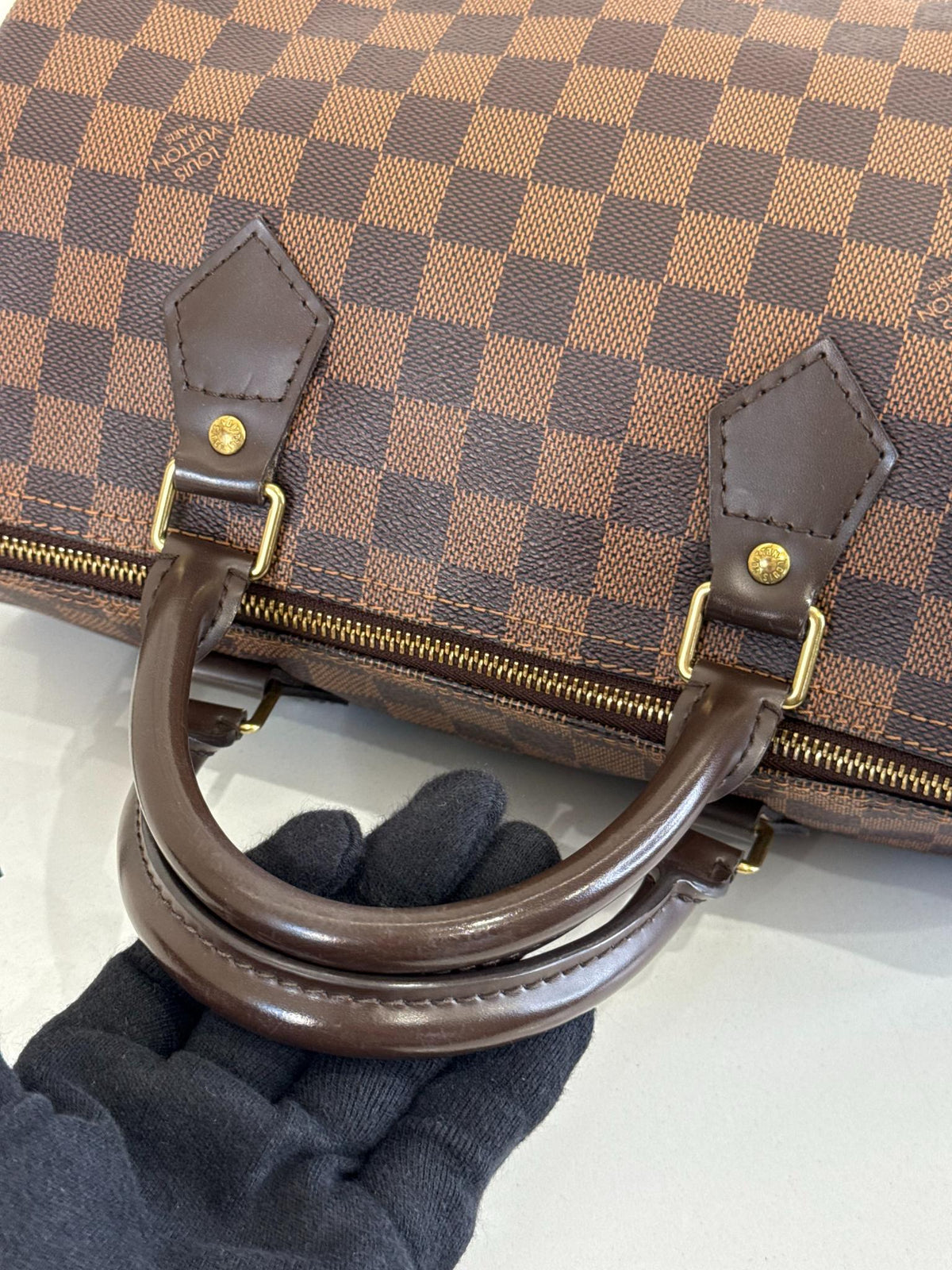 Louis Vuitton Speedy 30 Damier Ebene Canvas