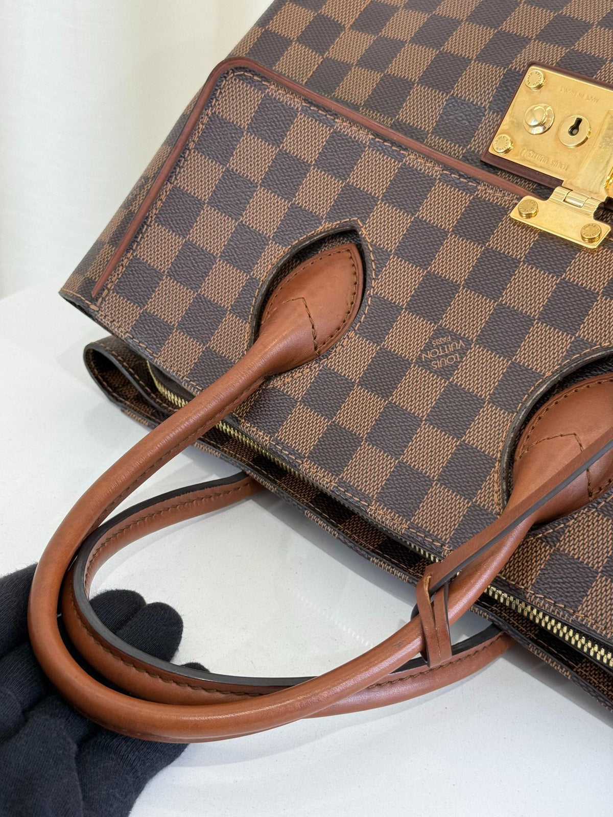 Louis Vuitton Ascot Damier Ebene Canvas