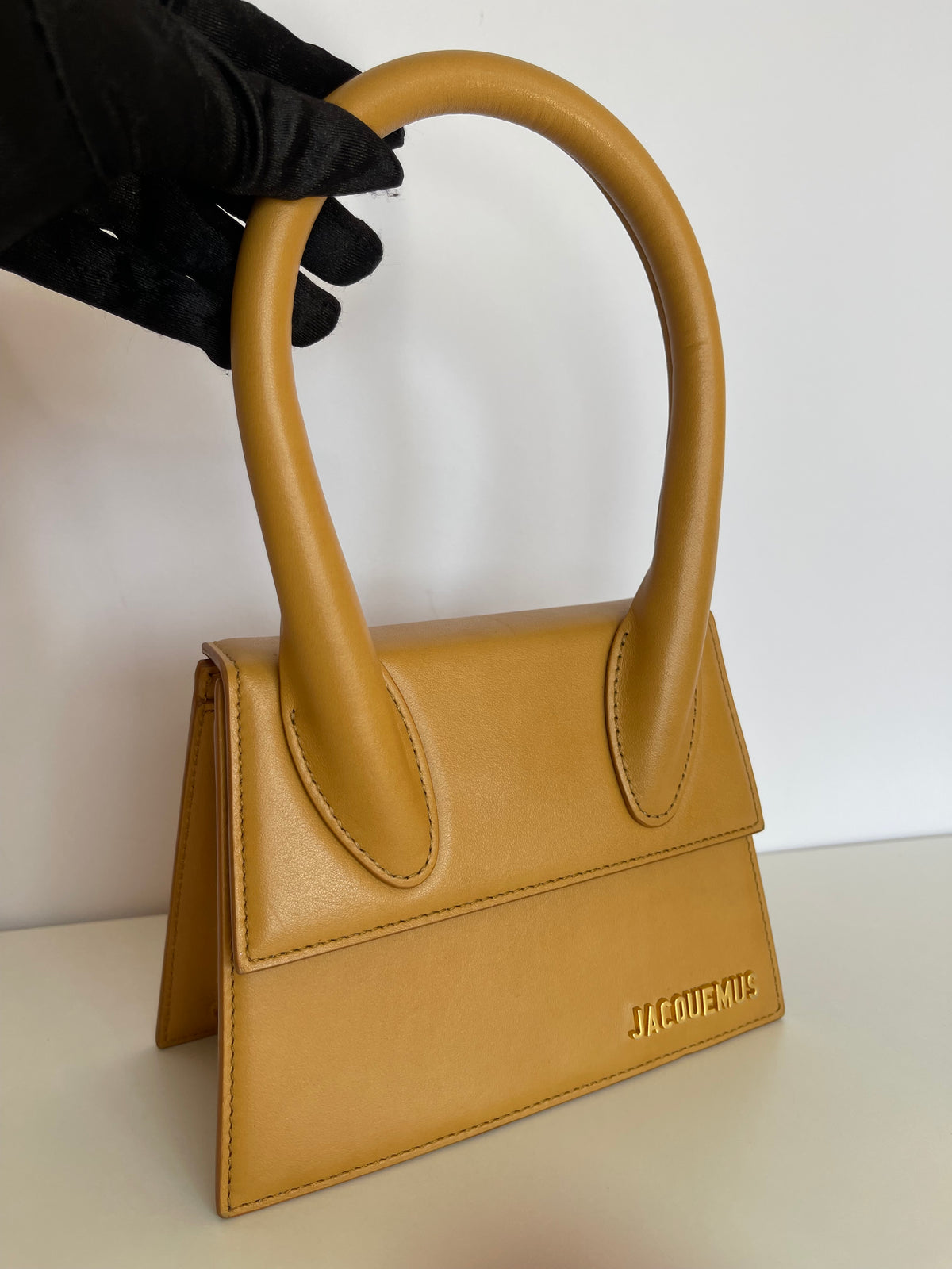 Jacquemus Le Chiquito Medium Brown Leather Bag