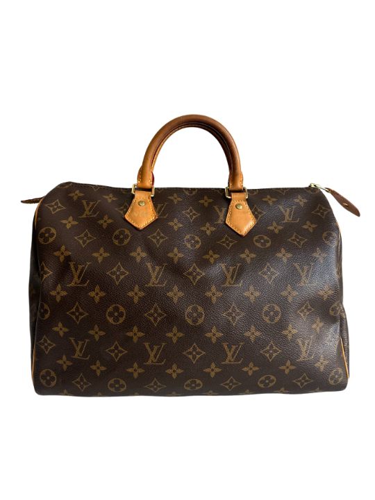 Louis Vuitton Speedy 35 Monogram Canvas Bag