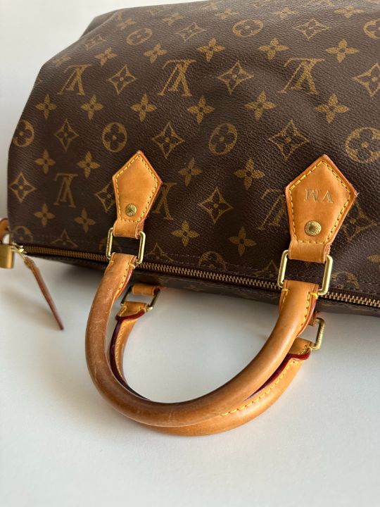 Louis Vuitton Speedy 35 Monogram Canvas Bag