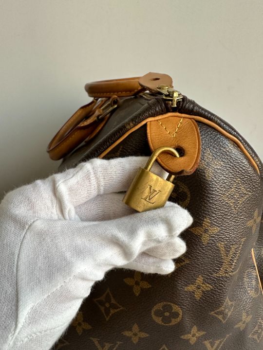 Louis Vuitton Speedy 35 Monogram Canvas Bag