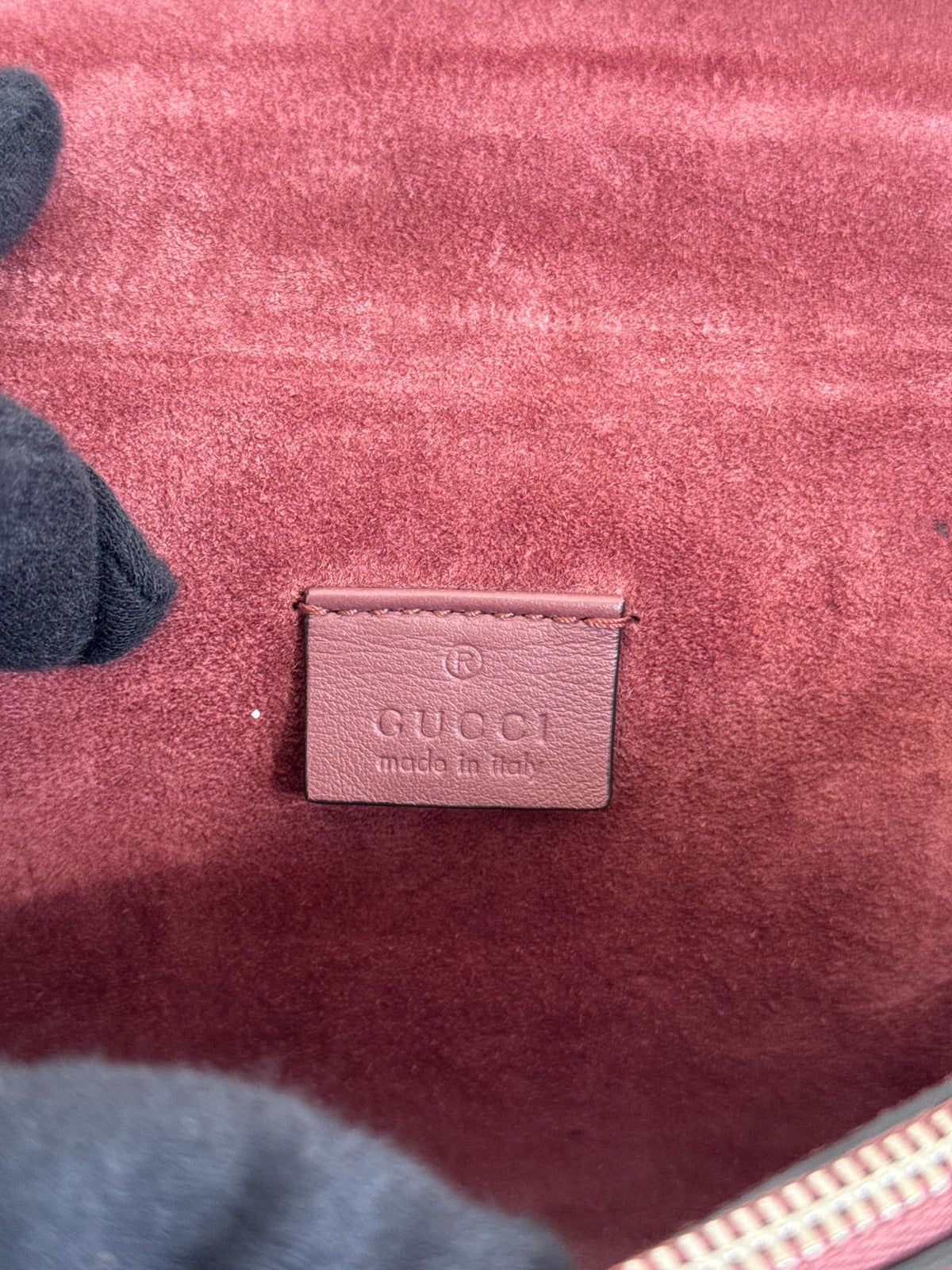 Gucci Beige/Pink GG Supreme Blooms Medium Dionysus Shoulder Bag