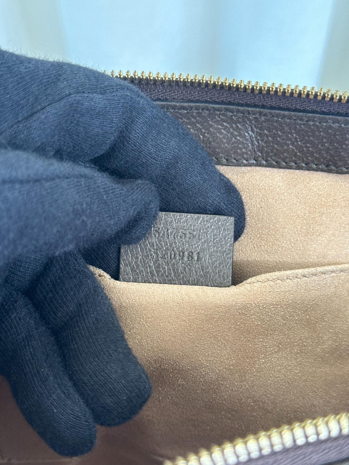 Gucci Beige/Ebony GG Supreme Ophidia Small Tote Bag