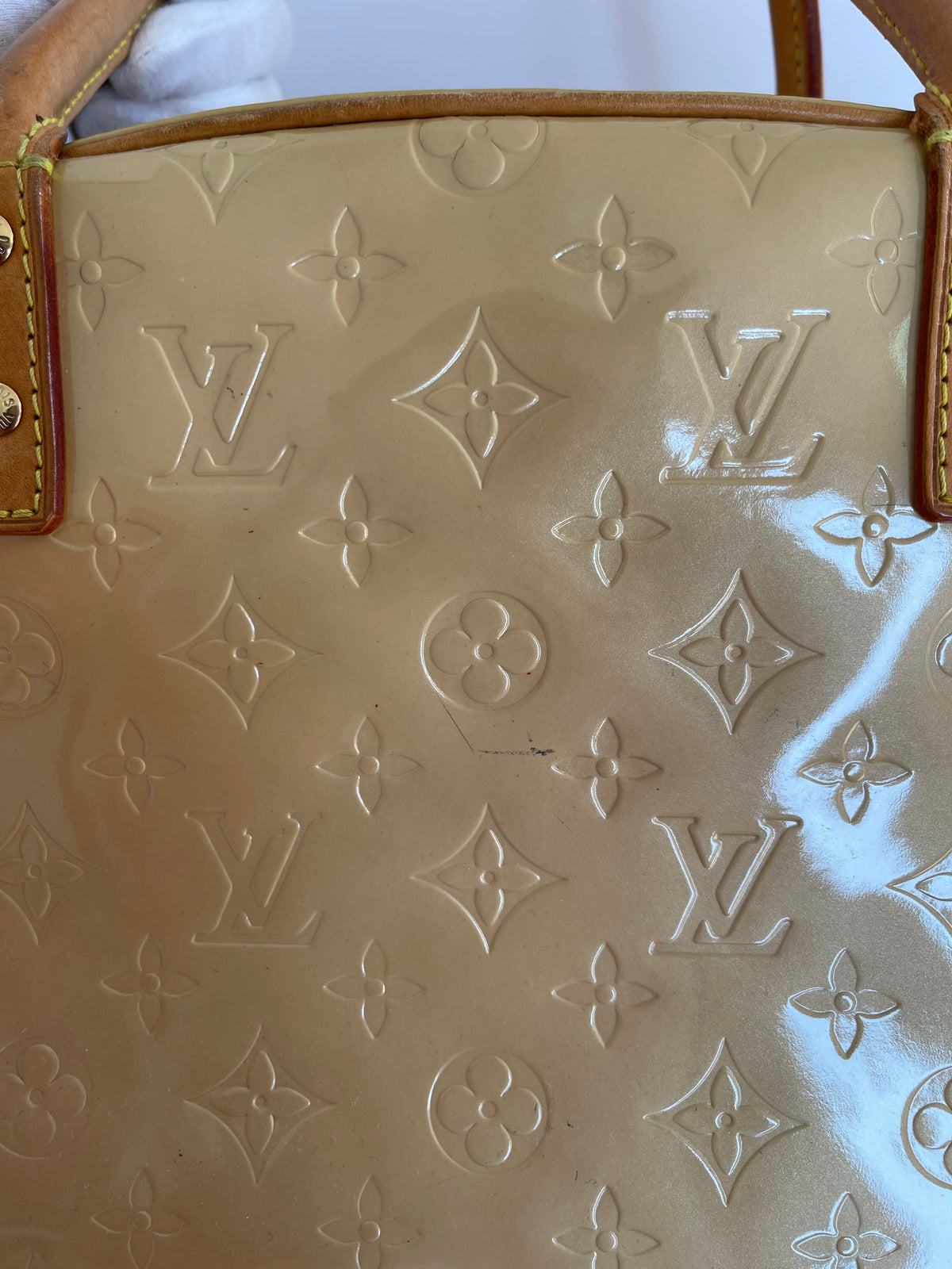 Louis Vuitton Monogram Vernis Tompkins Square Hand Bag