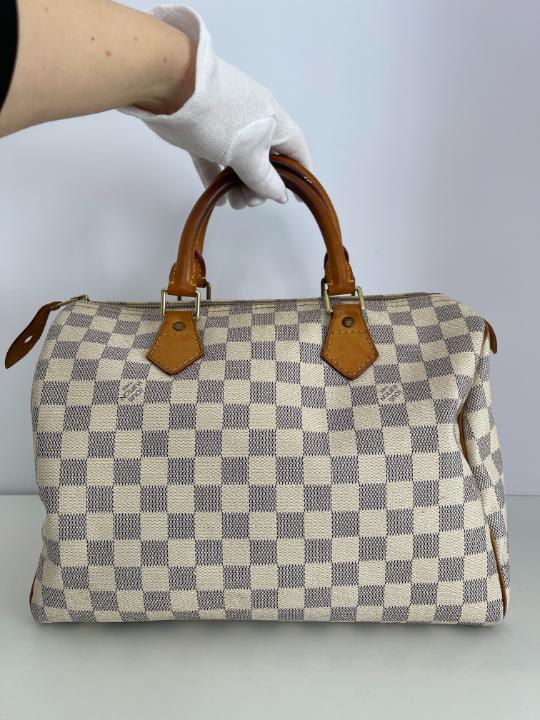 Louis Vuitton Speedy 30 Damier Azur Canvas