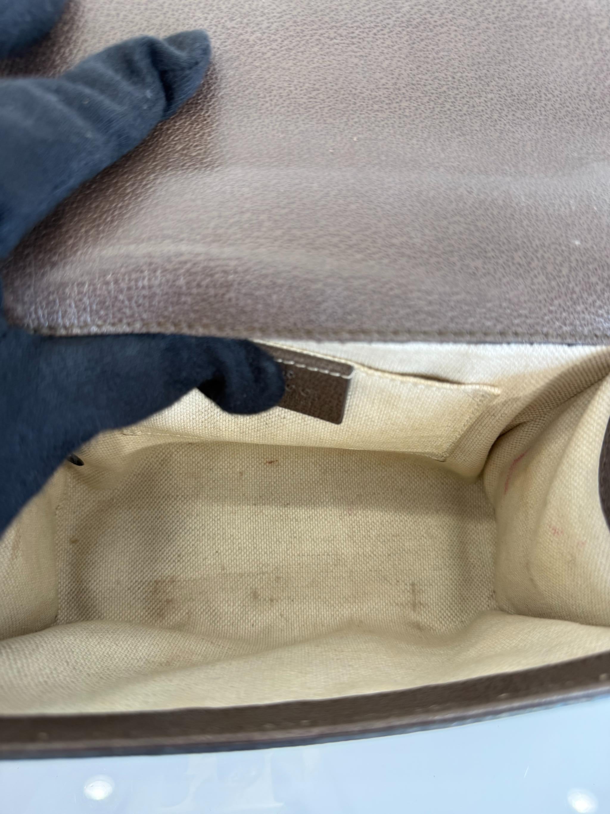 Gucci Small Padlock GG Supreme Bengal Shoulder Bag