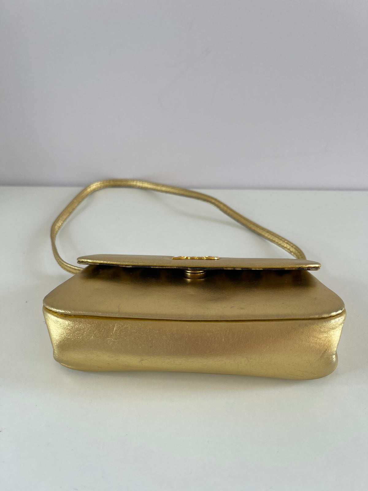 Dolce Gabbana D&G Mini Sling Bag Gold