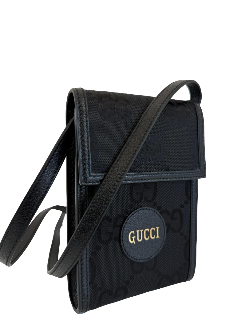 Gucci Black GG Nylon Off The Grid Mini Crossbody Bag