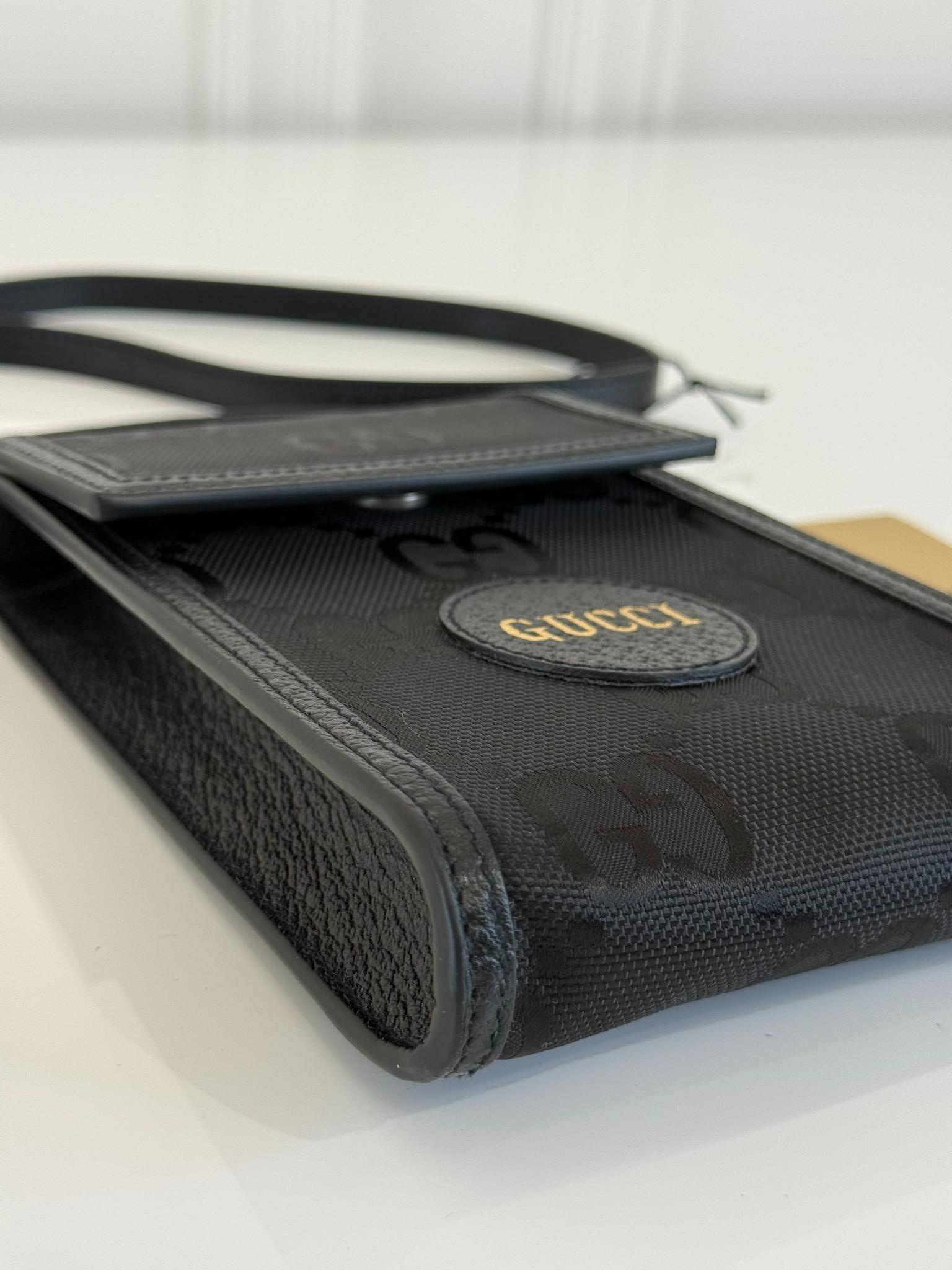 Gucci Black GG Nylon Off The Grid Mini Crossbody Bag