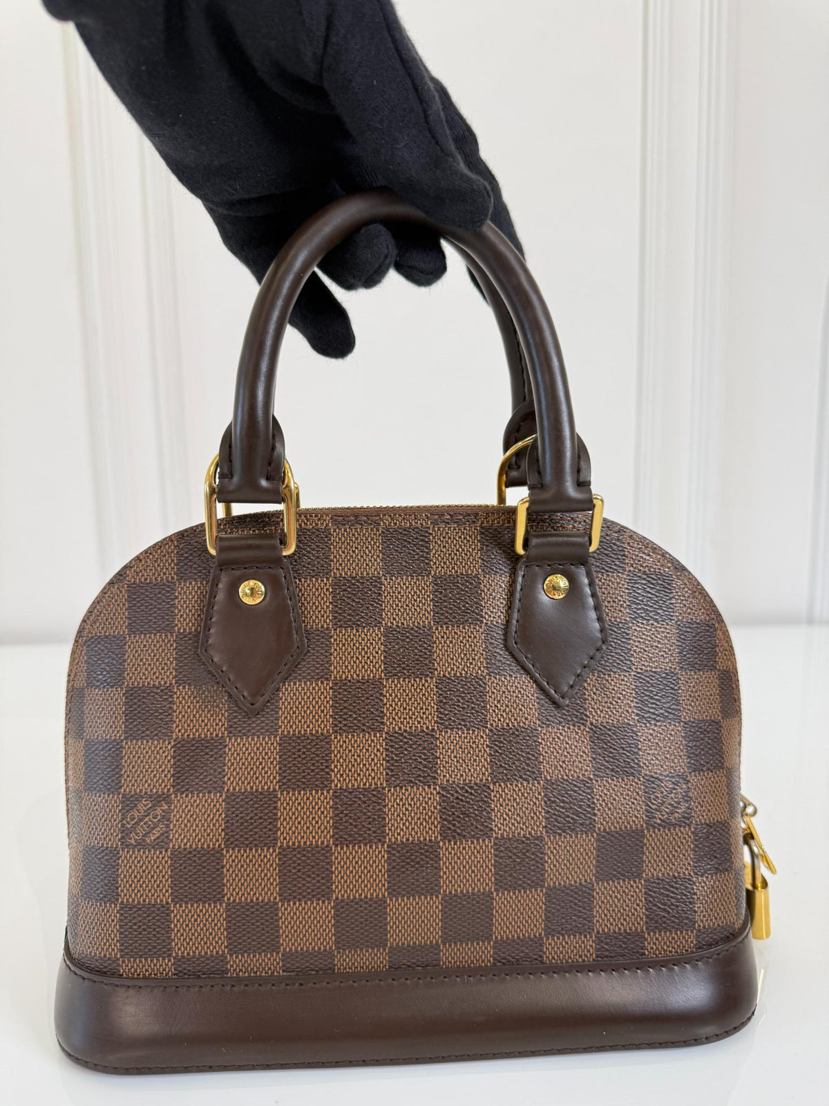 Louis Vuitton Alma BB Damier Ebene Canvas