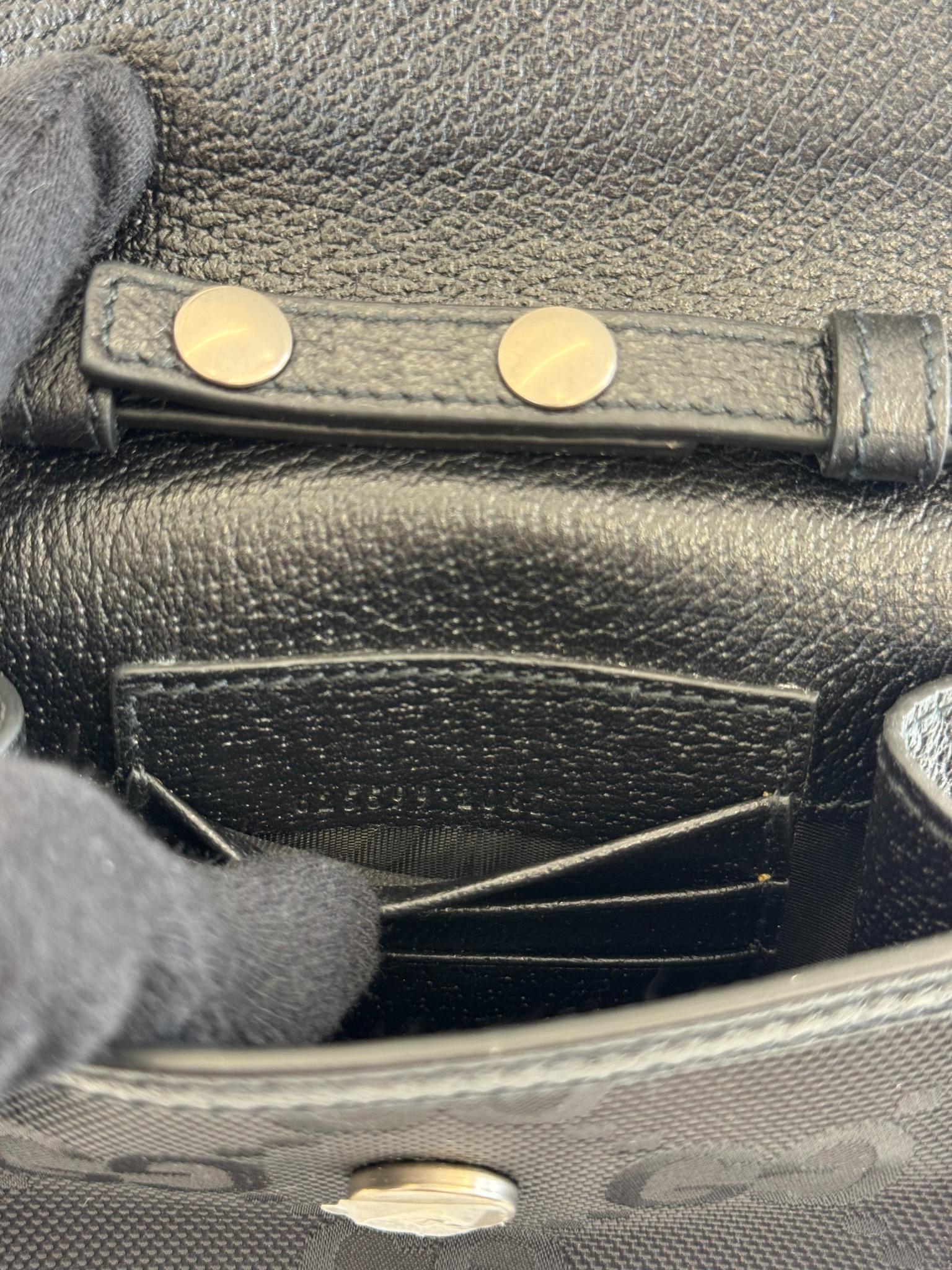 Gucci Black GG Nylon Off The Grid Mini Crossbody Bag