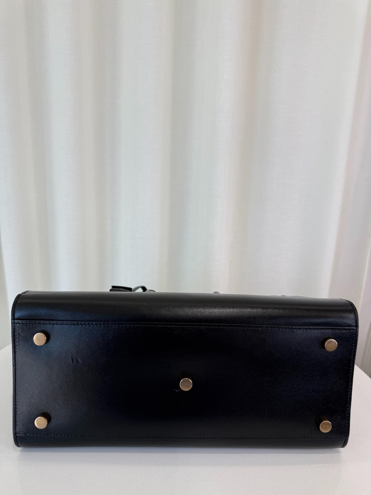 Saint Laurent Small Sac De Jour Black Smooth Calfskin Tote