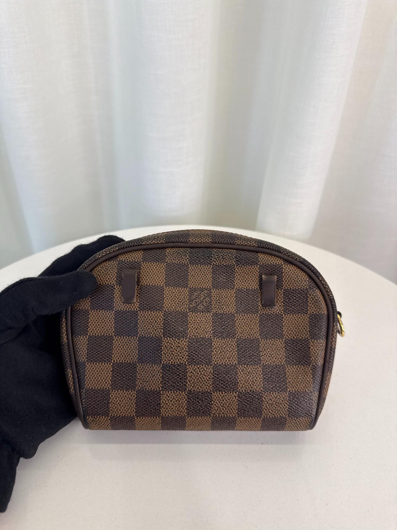 Louis Vuitton Ipanema Pouch Damier Ebene Canvas
