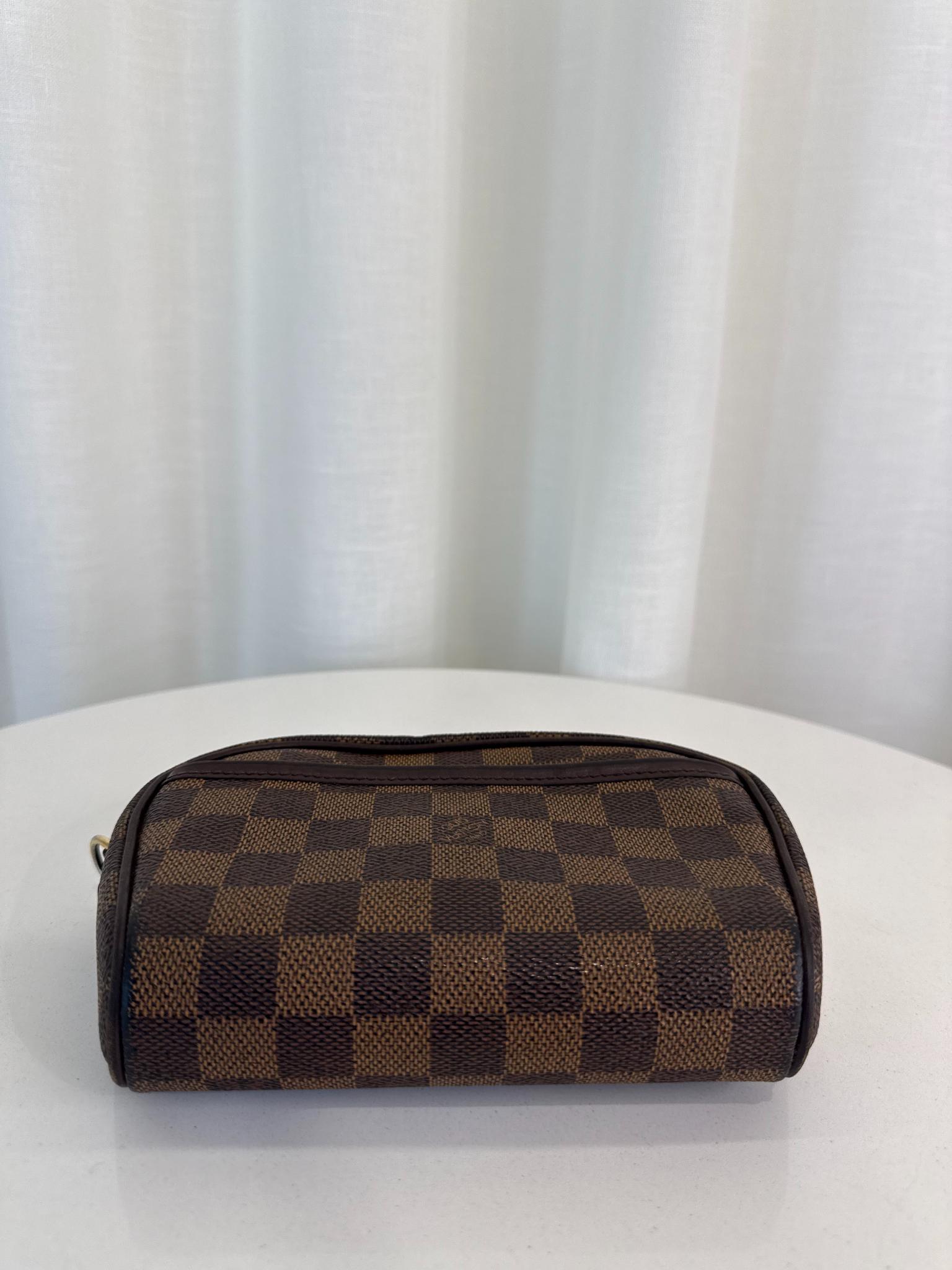 Louis Vuitton Ipanema Pouch Damier Ebene Canvas