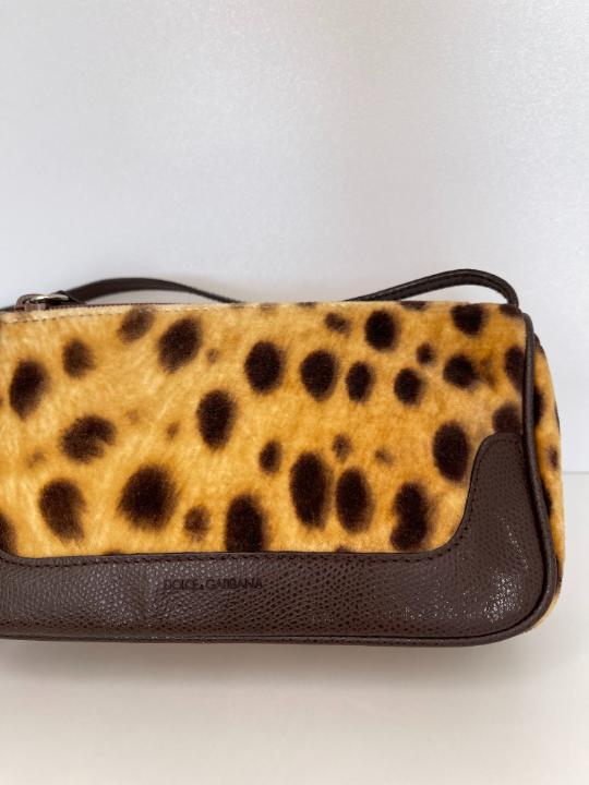 Dolce & Gabbana Vintage Leopard Pochette