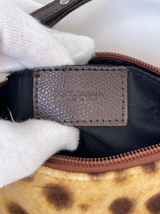 Dolce & Gabbana Vintage Leopard Pochette