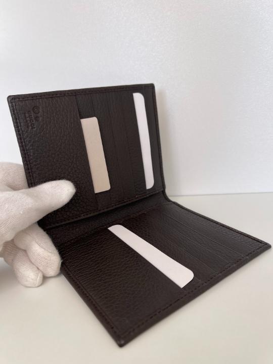 Gucci Guccissima Bi-Fold Cardholder