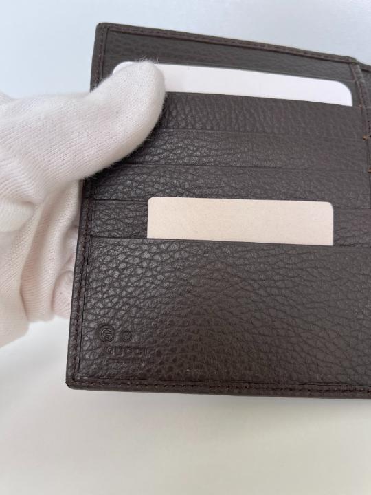 Gucci Guccissima Bi-Fold Cardholder