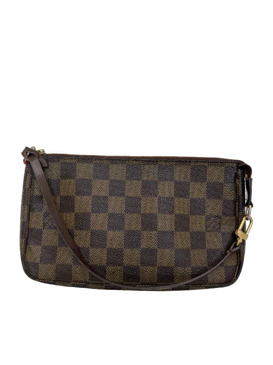 Louis Vuitton Pochette Accessoires Damier Ebene Canvas