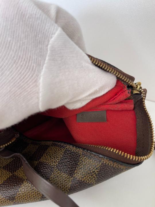 Louis Vuitton Pochette Accessoires Damier Ebene Canvas