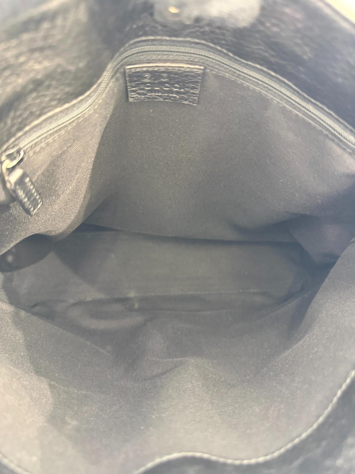Gucci Black GG Canvas Shoulder Bag