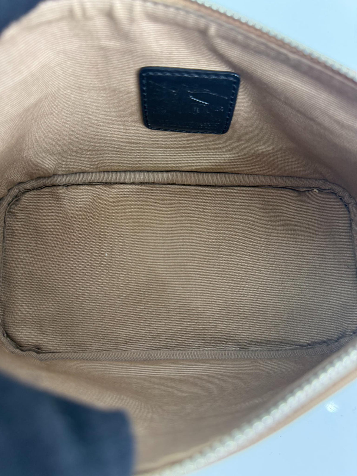 Burberry Nova Check Mini Boat Pochette