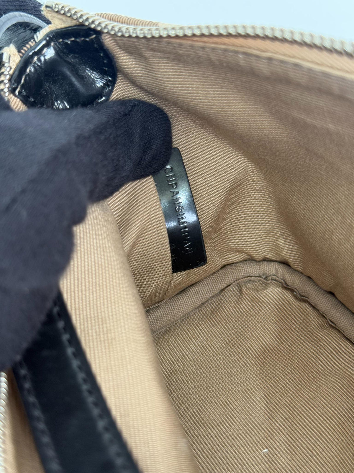 Burberry Nova Check Mini Boat Pochette
