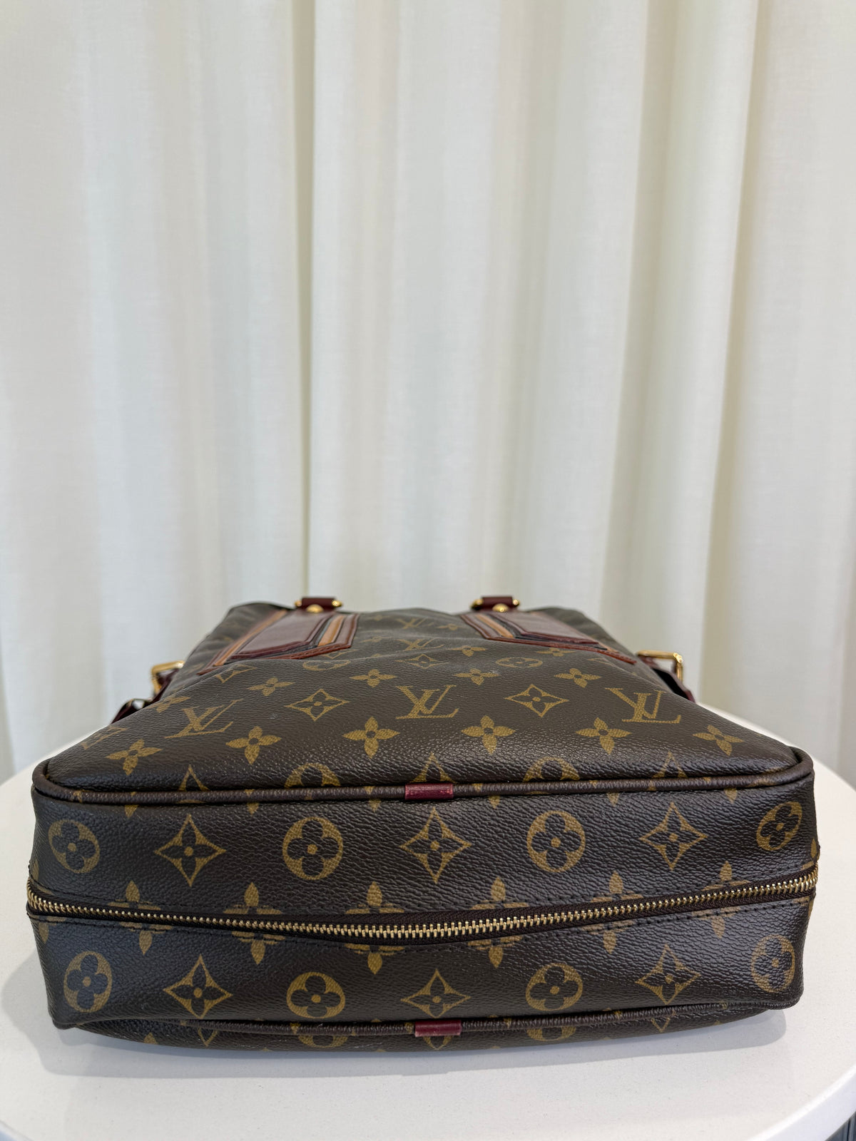 Louis Vuitton Limited Edition Bequia Monogram Canvas Vertical Bag