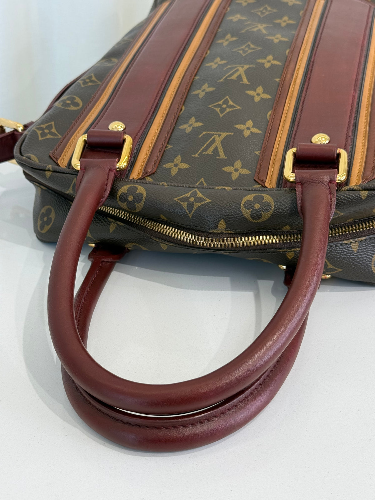 Louis Vuitton Limited Edition Bequia Monogram Canvas Vertical Bag