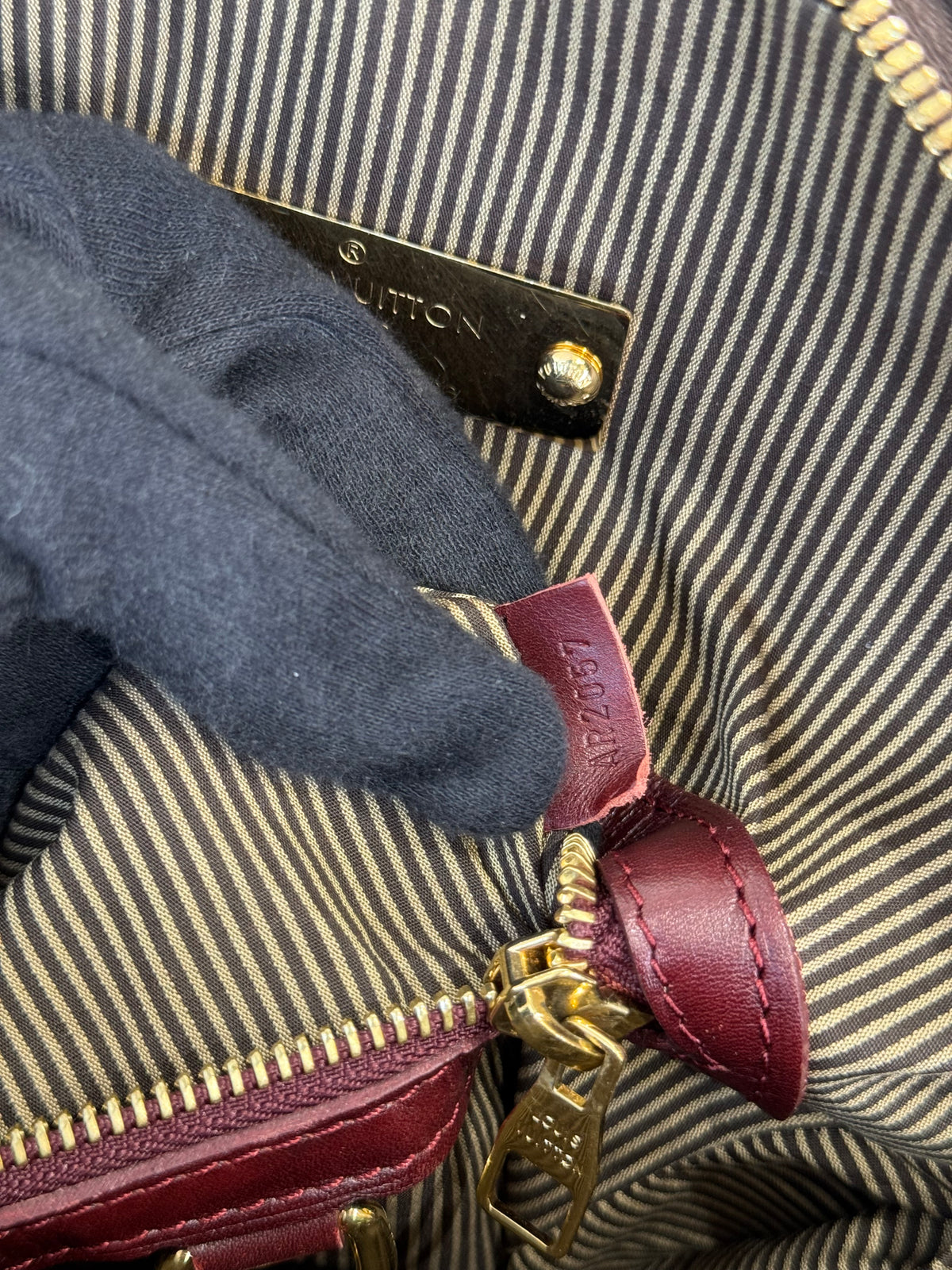 Louis Vuitton Limited Edition Bequia Monogram Canvas Vertical Bag